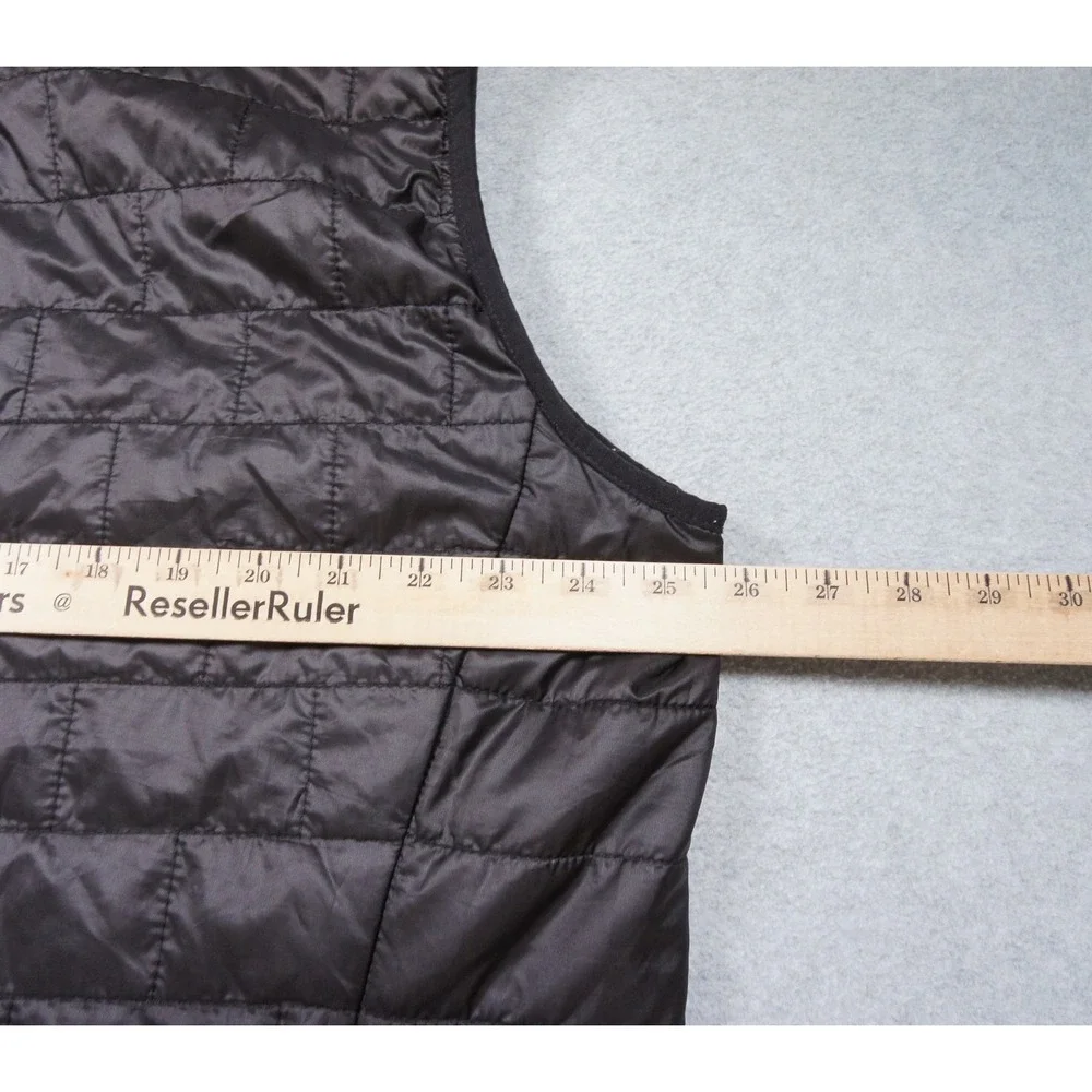 Patagonia Nano Puff Vest Mens XXL Black Quilted Full Zip Lightweight Outdoor
